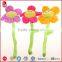 Colorful plush soft toy flowers for girls Chinse manufacture