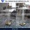 White acrylic dining table/square dining table/German style dining table