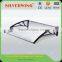 DIY Door shelter window cover shelter and balcony canopy wholesale for polycarbonate door canopy