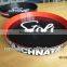 full color printing anti-slip finish plastic round serving tray