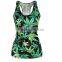 Sexy Women 3D Graphic Digital Printed Stretch Skinny Punk Vest Tank Top