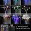 led bathroom accessories shower head rain concealed shower bath rainfall waterfall