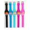 Promotion 2016 new design multi-color fashion led silicone watch