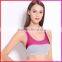 Sexy Polyster Breathable Woman Sport Bra With Pads