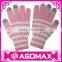 Special offer washable winter acrylic mobile phone gloves
