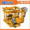 QT40-3A hydraulic press manual egg laying concrete hollow block making machine price in Zambia