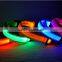 Nylon Pet LED Dog Collar Night Safety LED Flashing Glow LED Pet Supplies Dog Cat Collar Small Dogs Collars