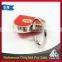 Low MOQ custom Shiny nickel red heart shape lock keychain