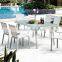 Further 2015 Stylish White Rattan Wicker Furniture Garden Dining Set Rattan Outdoor Furniture Home Set