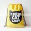 Printing cartoon good quality cheap price nylon drawstring bag