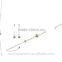 2016 Coolman Jewelry Zirconia and 316L Stainless Steel Material Gilrs Jewelry Sets Elegant Style Necklace Bracelet and Earrings