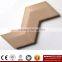 Imark AXIS Z Shape 3D- Effect Brown Pure Color Gloosy Glazed Ceramic Wall Tile For Colorful Wall Decoration