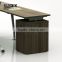 Customized design free standing wooden office desk luxury office furniture