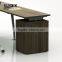 latest design office furniture freestanding office desk with returned desk