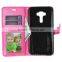 Cell Phone PU Leather Flip Card-slot Case for ASUS ZenFone 3 ZE552KL 5.5