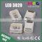 Good quality 3.0x2.0x1.3mm sanan chip yellow 30mA 3020 smd led specification