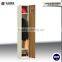 Steel single door locker stainless steel wardrobe locker steel cabinet clothes locker