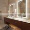 Bathroom vanity backlit lighted mirror
