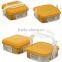Tableware Easy Carrier 2 layer Meal Prep Reusable Container for Food