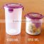 1000ml cylinder airtight plastic food storage container