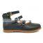 Guangzhou Factory Beauty Teen Girls Shoes with Round Ankle Strap