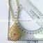 dubai gold jewelry metal necklace islam jewelry