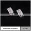 New 2016 latest gold earring designs 925 silver earring for wedding