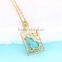 Simple Pendant Necklace Design Wholesale Silver Jewelry