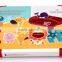 BPA Free Food Holder Toddlers Feeding placemats,Kids Placemat One-piece silicone placemat Baby Suction Plate
