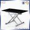 Folding Glass Dining Table General Used Dining Room Furniture