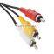 Component RCA AV Cable Cord for Sony PS2 for PS3 Composite Audio Video HD TV LCD NEW AV Cable