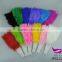 Performance accessory dance party fan foldable plastic feather fans