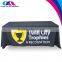 trade show promotion advertise table cover sheet