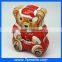 Christmas Gift Candy Chocolate Cookie Tin Can Packaging Tin Box With Funny Bear Shaped