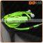 Light up earphone stereo cute and cheap glowing el earphones for mobile phone