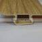 wood grain PVC baseboard skirting