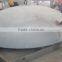 Large Scalloped segment Spherically dish bottom Hemispherical head