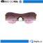 2016 Latest fashion wholesale custom logo printing plastic cute girls rimless polarized sunglasses