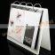 clear acrylic desktop calendar holder