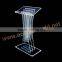 new styles Acrylic lectern Stand with RGB led lights