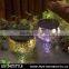 led rgb lighting fairy color, sun jar light solar power garden lamp, color changing solar lamp garden