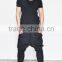 Double-layered Mix Drop Crotch Baggy Pants (LOTG079)