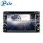 High quality 6.2 inch automatic 800*480 capacitive touch screen double din car dvd player