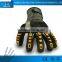 13G nitrile dipping impact padding field hockey gloves