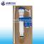 Toilet tank fill valve with brass shank