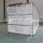 Sea dry bulk container liner with sleeve