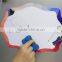 New Arrival fridge magnetic writing board custom magnetic white board magentic drawing board stick on fridge