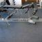 Interlocking rubber gym floor/rubber sport mat