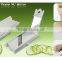CY128 Built in Mirror Fruit Cucumber Slicer Cutter Facial Mask Tool Pink