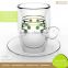 Pure Clear Eco-Friendly Soft Drinking Cup Glass 380Ml 13Oz